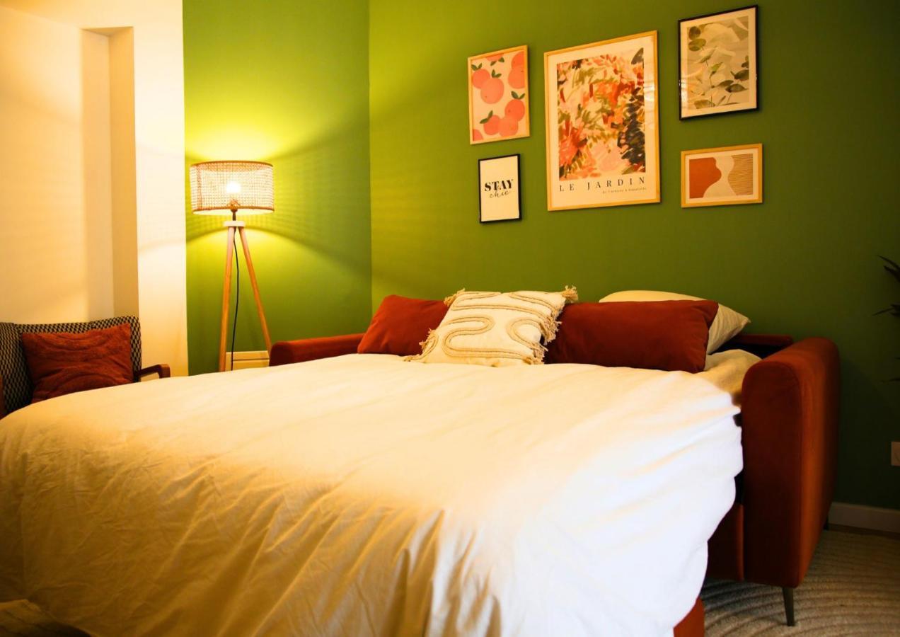Ferienwohnung L'Eden Chic - Balneo - Jardin - Parking Gratuit Arras Exterior foto
