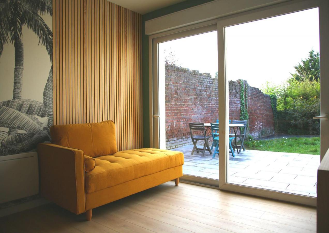 Ferienwohnung L'Eden Chic - Balneo - Jardin - Parking Gratuit Arras Exterior foto