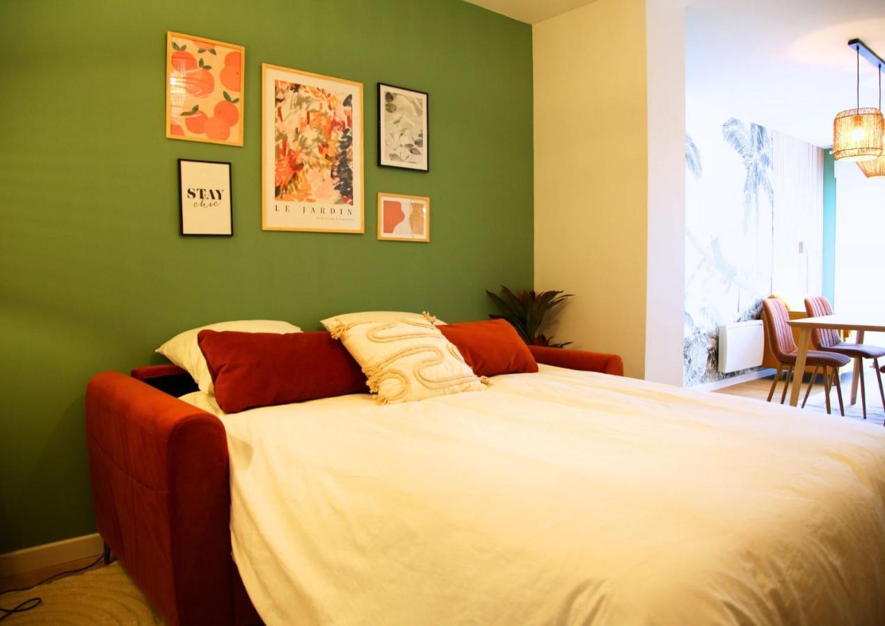 Ferienwohnung L'Eden Chic - Balneo - Jardin - Parking Gratuit Arras Exterior foto