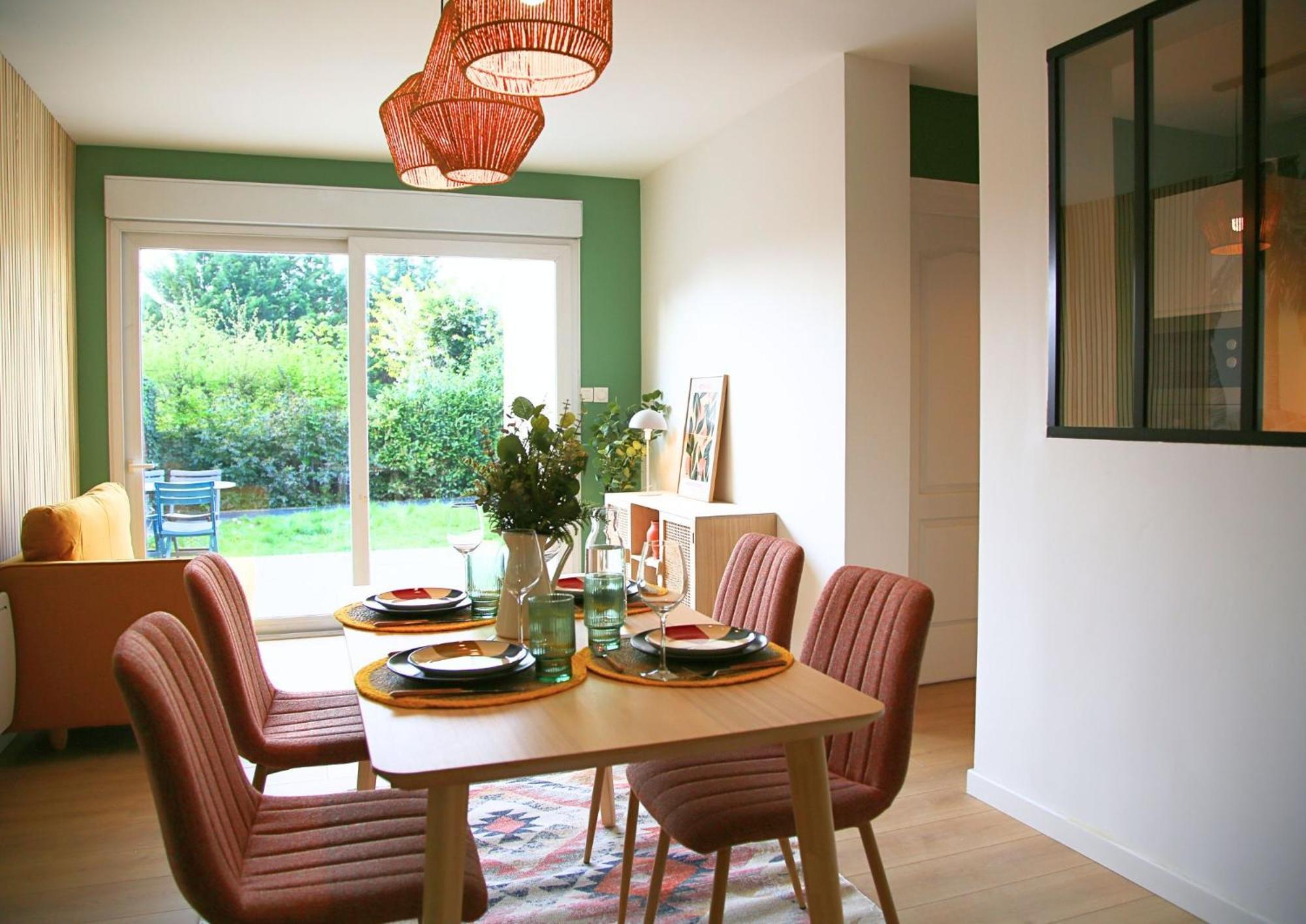 Ferienwohnung L'Eden Chic - Balneo - Jardin - Parking Gratuit Arras Exterior foto